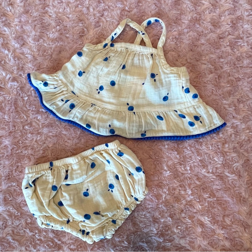 Baby Girl 2-Piece Summer Outfit